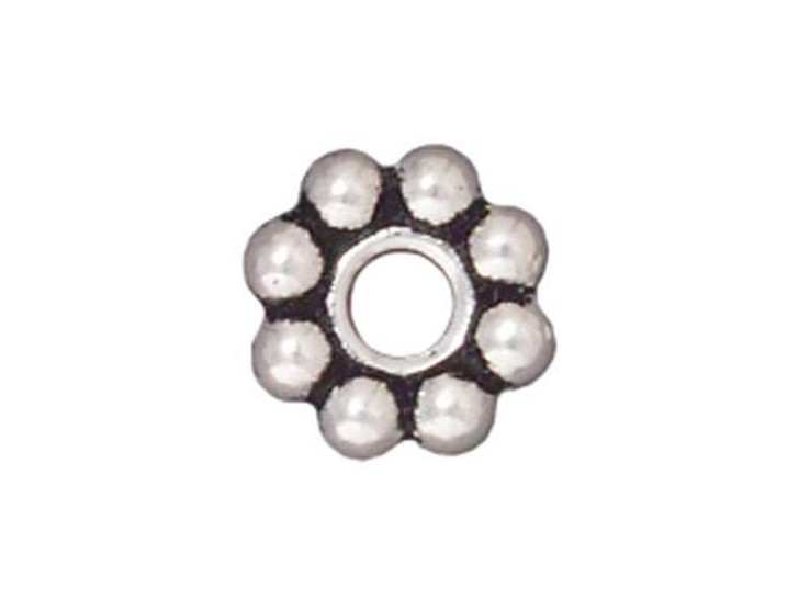 TierraCast Antique Silver 8mm Large Hole Spacer