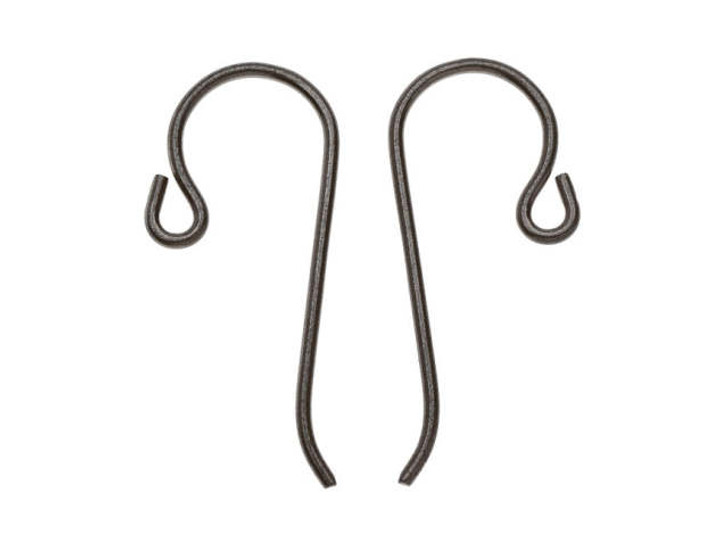 Wholesale Black Hypoallergenic Earring Hooks for Jewelry Making - TierraCast