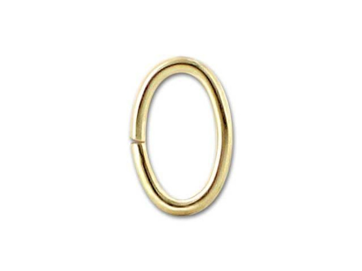 7.6x5mm Gold-Filled 14K/20 Oval Jump Ring, 19 gauge