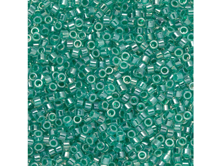 TOHO Aiko 11/0 Ceylon Light Sea Green Precision Cylinder Seed Beads, 4g Pack
