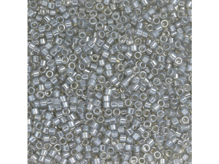 TOHO Aiko 11/0 Ceylon Smoke Precision Cylinder Seed Beads, 4g Pack