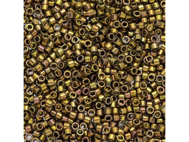 TOHO Aiko 11/0 Galvanized Carnival Precision Cylinder Seed Beads