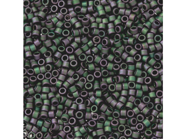 TOHO Aiko 11/0 Matte Cassiopeia Precision Cylinder Seed Beads, 4g Pack