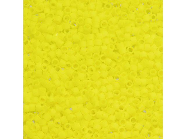 TOHO Aiko 11/0 Opaque Frosted Dandelion Precision Cylinder Seed Beads, 4g Pack