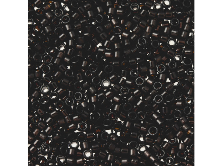 TOHO Aiko 11/0 Transparent Root Beer Precision Cylinder Seed Beads, 4g Pack