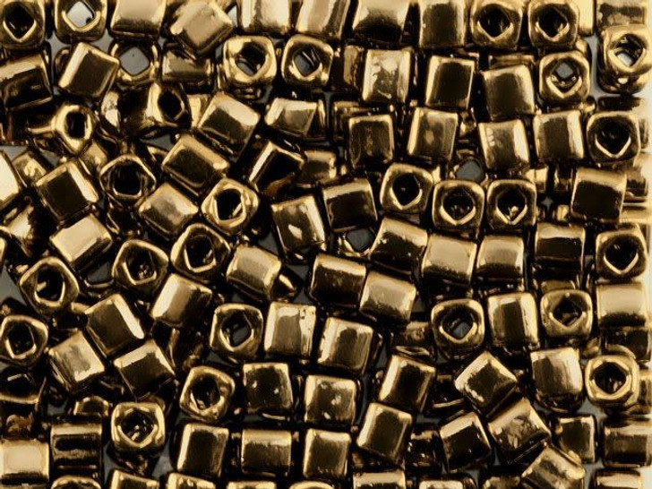 TOHO Bead Cube 4mm Bronze 8g Bag