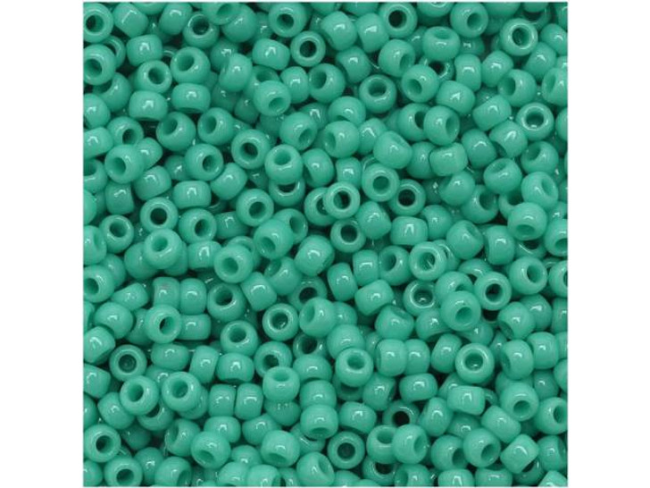 TOHO Bead Round 11/0 Opaque Turquoise, 2.5-Inch Tube