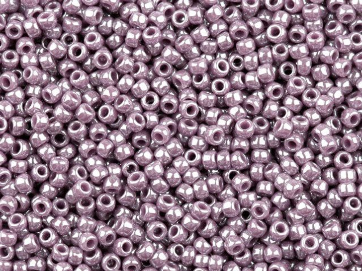TOHO Bead Round 11/0 Opaque-Lustered Lavender, 2.5-Inch Tube