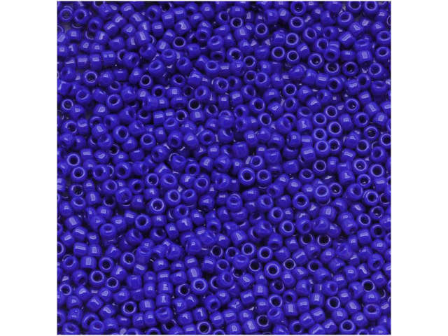 TOHO Bead Round 15/0 Opaque Royal Blue, 2.5-Inch Tube