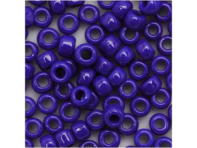 TOHO Bead Round 6/0 Opaque Royal Blue 2.5-Inch Tube