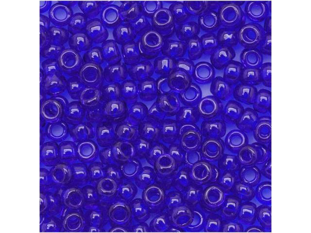 TOHO Bead Round 8/0 Transparent Blue 2.5-Inch Tube