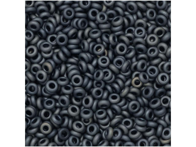 TOHO Demi Round Bead 11/0 Matte-Color Gun Metal approx. 7.8g Tube
