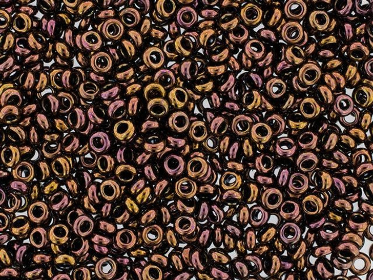 TOHO Demi Round Bead 6/0 Olympic Bronze 2.5-Inch Tube