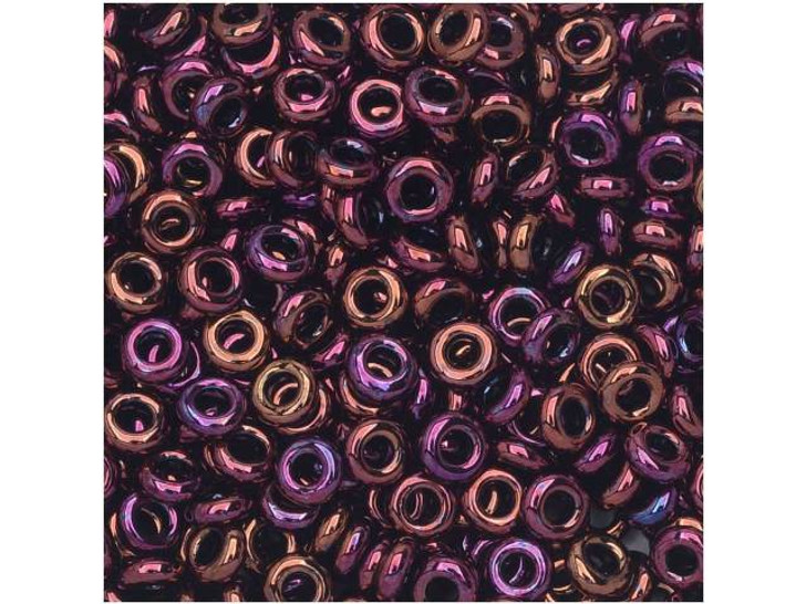 TOHO Demi Round Bead 8/0 Higher-Metallic Amethyst approx. 7.4g Tube