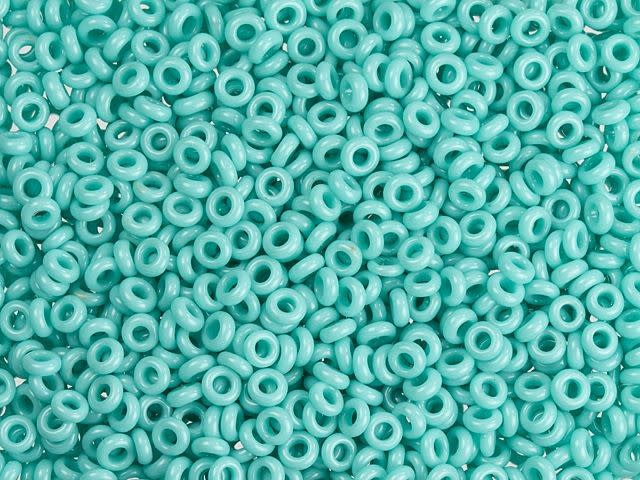 TOHO Demi Round Bead 8/0 Opaque Turquoise 2.5-Inch Tube