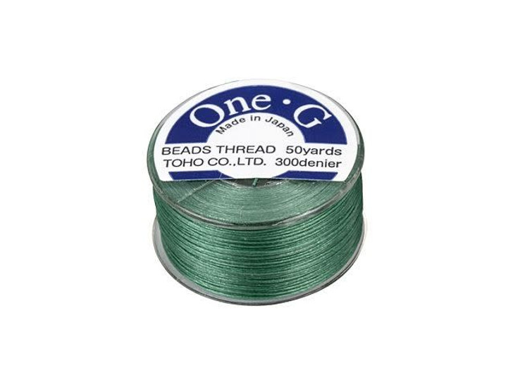 TOHO One-G Beading Thread Mint Green 50-Yard Spool