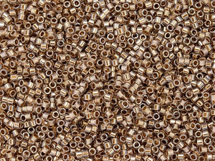 TOHO Treasure 11/0 Antique Copper-Lined Crystal Seed Bead 2.5-Inch Tube