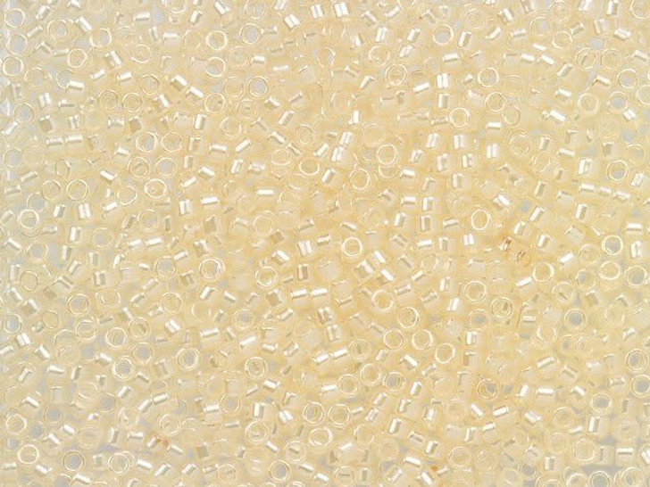 TOHO Treasure 11/0 Ceylon Light Ivory Seed Bead 2.5-Inch Tube