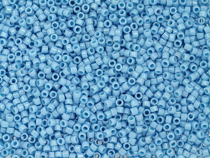 TOHO Treasure 11/0 Opaque Prairie Sky Luster Seed Bead 2.5-Inch Tube