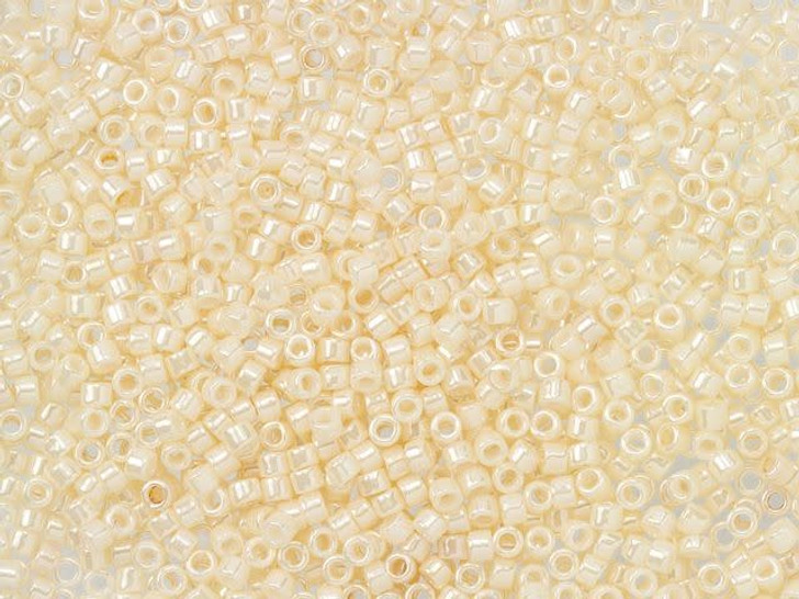 TOHO Treasure 11/0 Opaque-Lustered Light Beige Seed Bead 2.5-Inch Tube