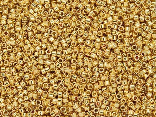 TOHO Treasure 11/0 PermaFinish Galvanized Starlight Seed Bead 2.5-Inch Tube