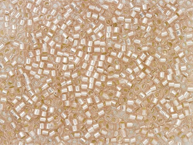 TOHO Treasure 11/0 Silver-Lined Frosted Rosaline Seed Bead 2.5-Inch Tube