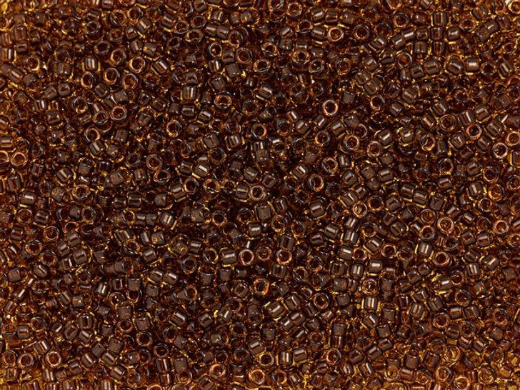 TOHO Treasure 11/0 Transparent Sarsaparilla Seed Bead 2.5-Inch Tube
