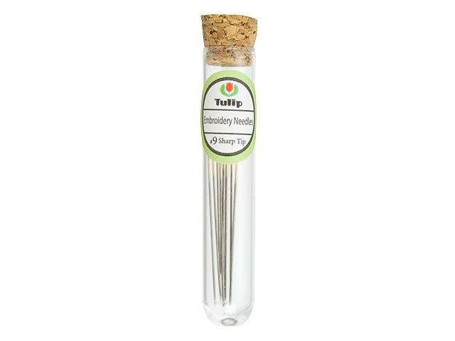 Tulip Embroidery Needles Sharp Tip No 9 (8 pack)