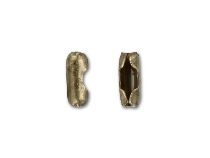 Antique Brass Ball Chain Connector for 1mm and 1.5mm Chain