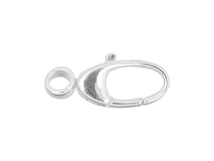 Sterling Silver 14mm Oval Swivel Clasp