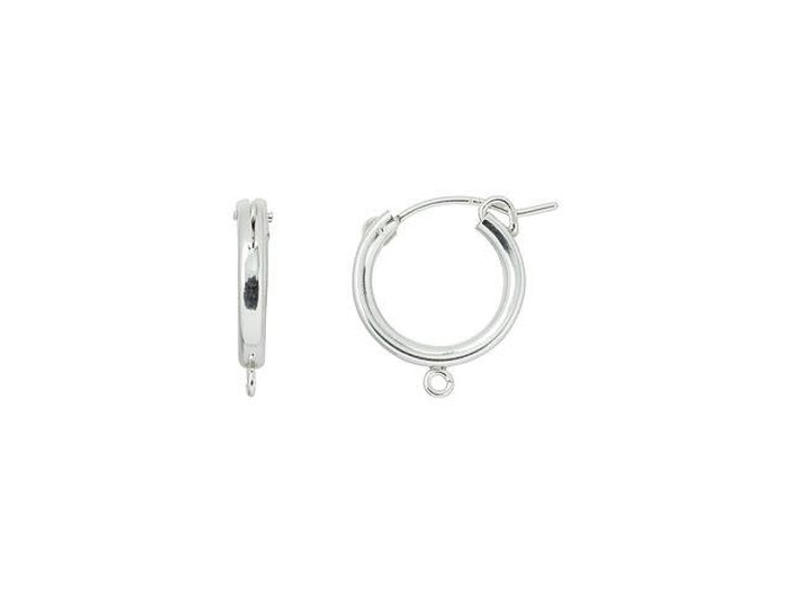 Open Heart Hoop Earrings – Orli Jewellery