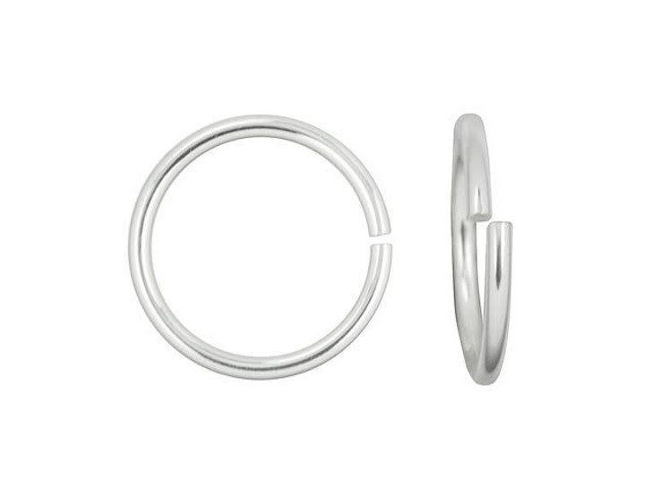 Sterling Silver 20 Gauge 8mm Precision Cut Open Jump Ring