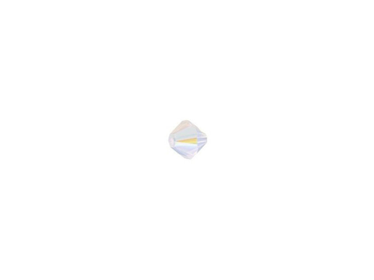 PRESTIGE Crystal Components 5328 3mm Bicone Bead Rose Water Opal Shimmer