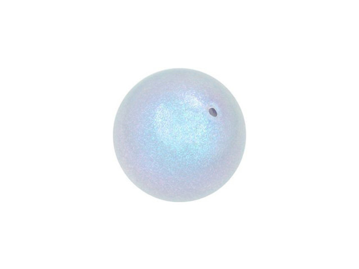 PRESTIGE Crystal Components 5810 12mm Round Crystal Pearl Iridescent Dreamy Blue Bead PRESTIGE Crystal Components 5810 12mm Round Crystal Pearl Iridescent Dreamy Blue Bead