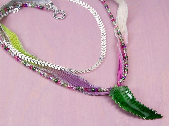 Fern Falls Necklace Tutorial