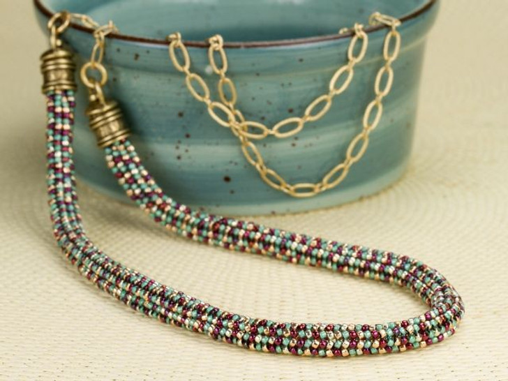 Golden Splendor Necklace Tutorial Golden Splendor Necklace Tutorial