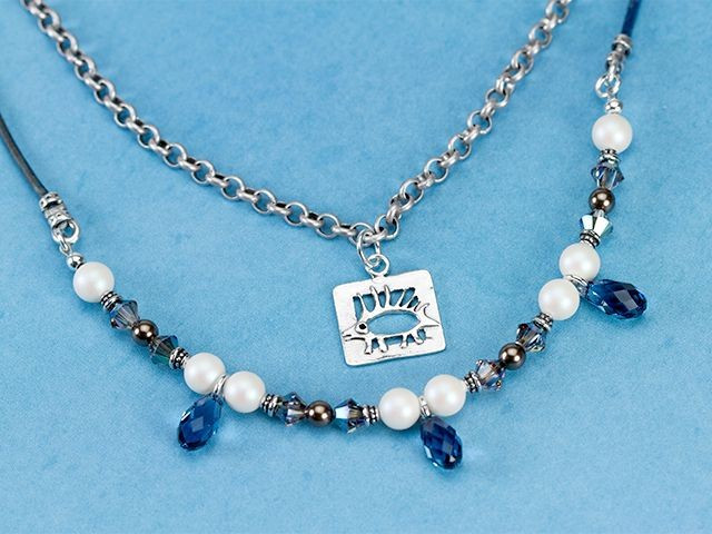 Hedgehog Delight Necklace Tutorial