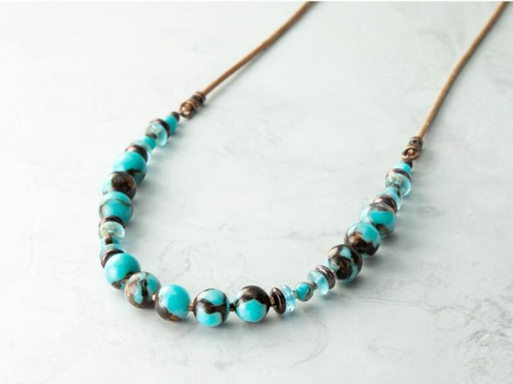 Land and Sea Necklace Tutorial