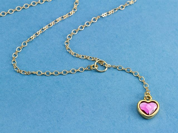 Love Lariat Necklace Tutorial