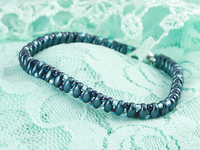 Polaris Seed Bead Blend Bracelet