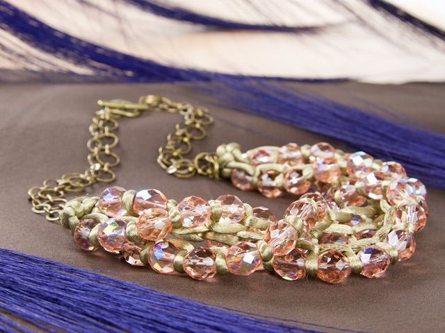 Rosaline's Sunrise Necklace Tutorial