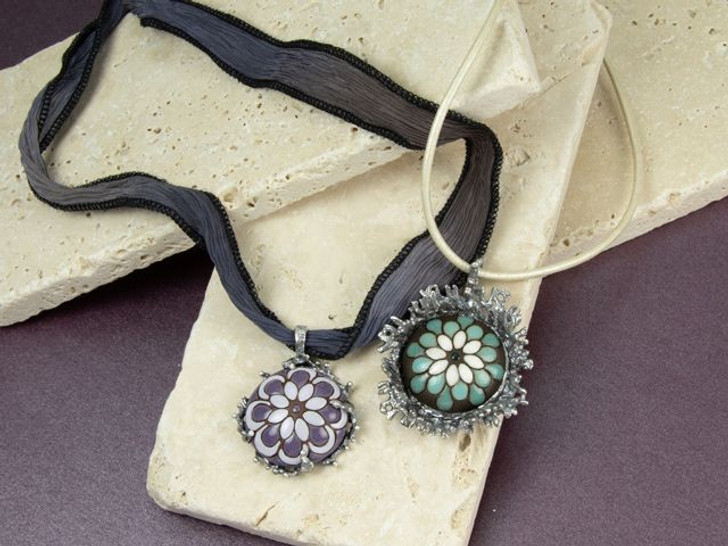 Winter Jasmine Necklace Tutorial