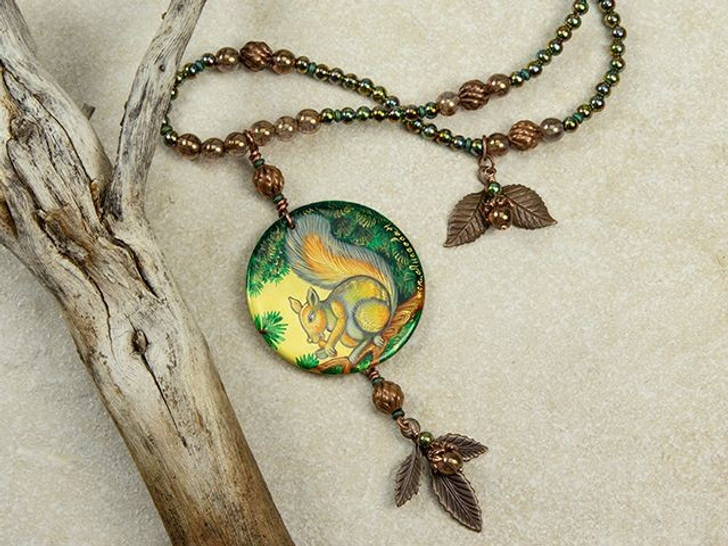 Woodland Wonder Necklace Tutorial