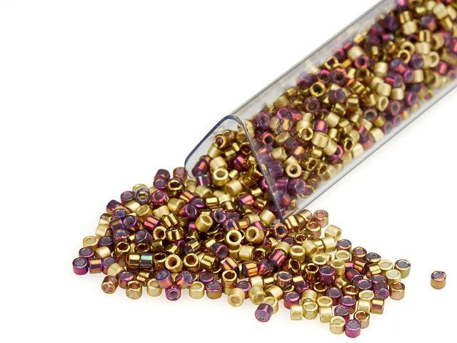 Artbeads Nutmeg Designer Blend, 11/0 Miyuki Delica Seed Beads