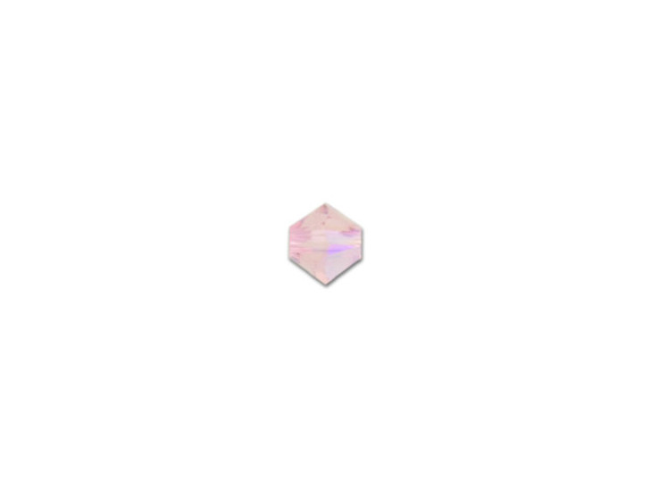 PRESTIGE Crystal Components 5328 5mm Bicone Bead Light Rose Shimmer