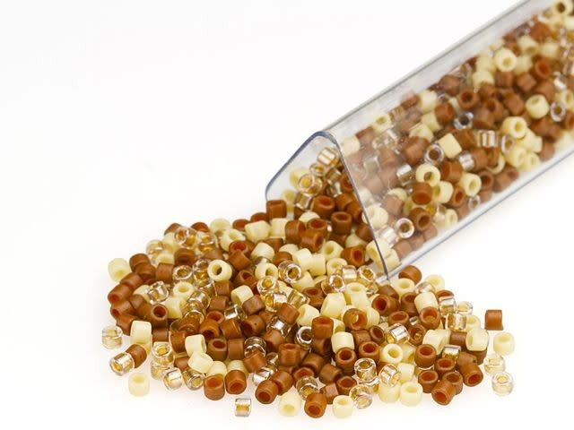Artbeads Terracotta Designer Blend, 11/0 Miyuki Delica Seed Beads