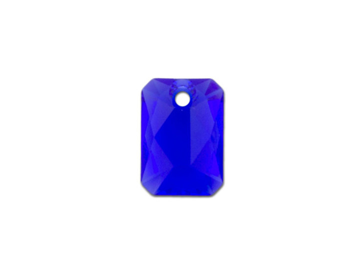 PRESTIGE Crystal Components 6435 12mm Emerald Cut Pendant Majestic Blue PRESTIGE Crystal Components 6435 12mm Emerald Cut Pendant Majestic Blue