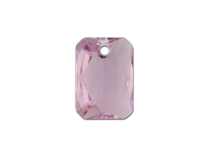 PRESTIGE Crystal Components 6435 16mm Emerald Cut Pendant Light Amethyst PRESTIGE Crystal Components 6435 16mm Emerald Cut Pendant Light Amethyst