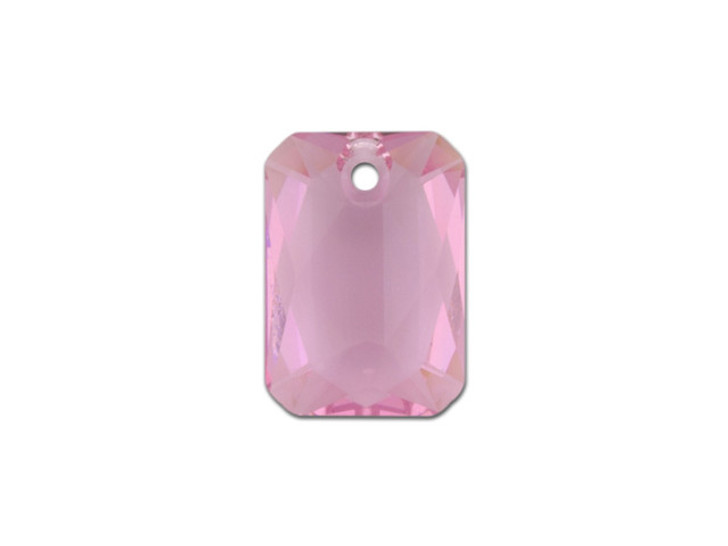 PRESTIGE Crystal Components 6435 16mm Emerald Cut Pendant Light Rose