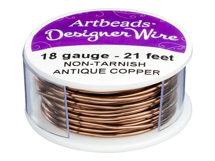 18 AWG Bare Copper Wire, 7 Sizes